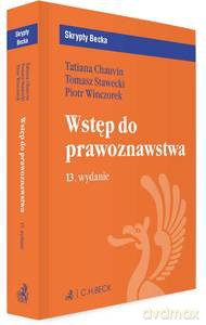 Wstęp do prawoznawstwa (wyd. 13/2019) [KSIĄŻKA]
