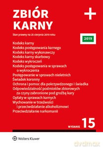 Zbiór karny PLUS 2019 [KSIĄŻKA]