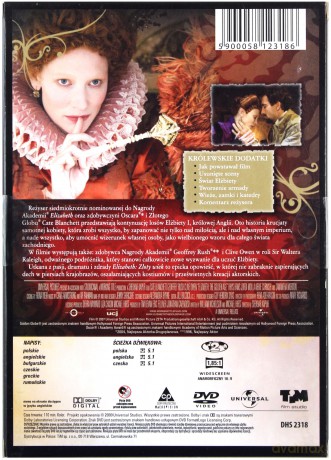 Elizabeth - Złoty wiek (Pure Gold) [DVD]