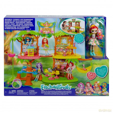 Enchantimals Tropikalna Kawiarenka Zestaw