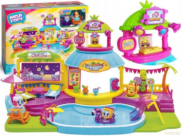 MojiPops Playset Pool Party
