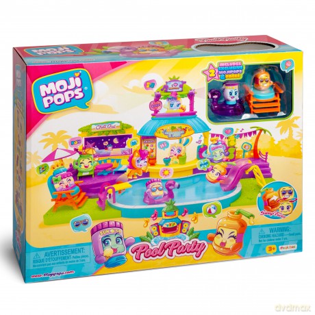 MojiPops Playset Pool Party