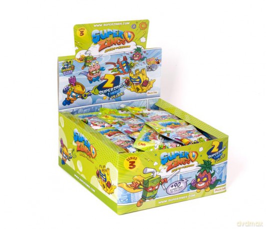 SuperZings 3 saszetka z dwiema figurkami (duo pack) [FIGURKA]
