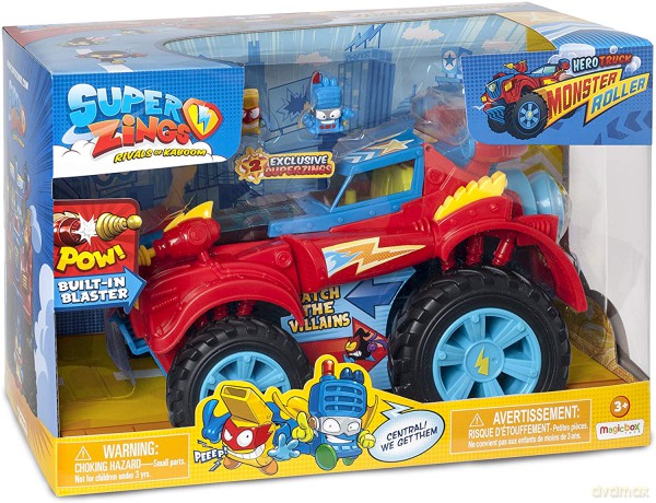 SuperZings S Hero Truck Monster Roller