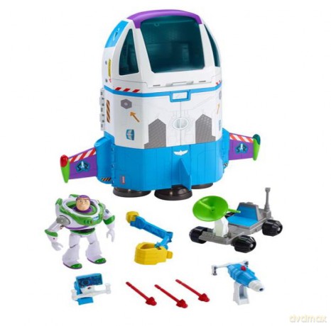 Toy Story 4 Statek kosmiczny Buzza Astrala Zestaw do zabawy + figurka i dodatkowy pojazd [FIGURKA]