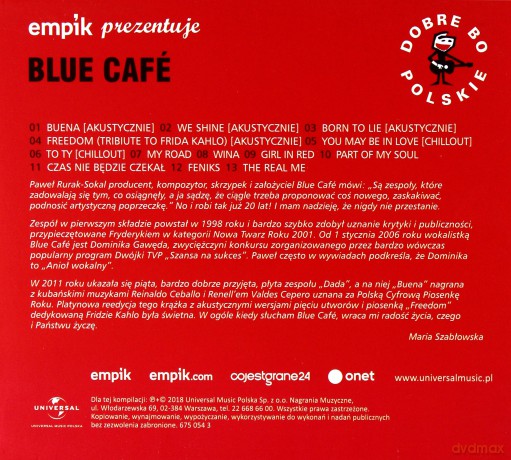 Blue Cafe: Dobre Bo Polskie [CD]