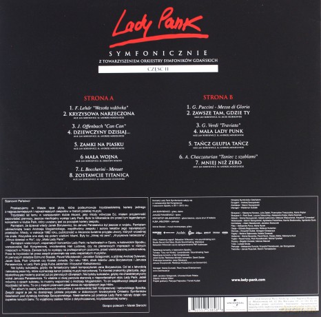 Lady Pank: Symfonicznie Vol. 2 [Winyl]