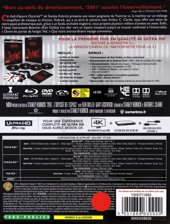 2001: Odyseja kosmiczna [Blu-Ray 4K]+[Blu-Ray]+[DVD]