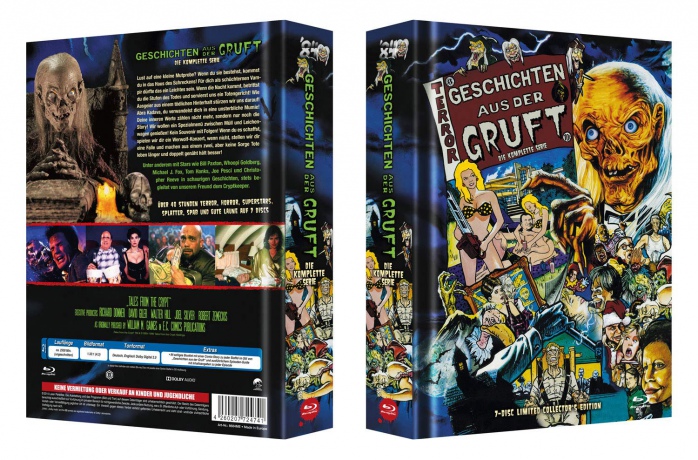 Tales from the Crypt Season 1-7 (Opowieści z krypty) [7xBlu-Ray]