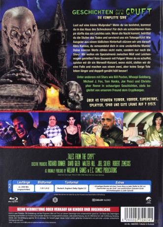 Tales from the Crypt Season 1-7 (Opowieści z krypty) [7xBlu-Ray]