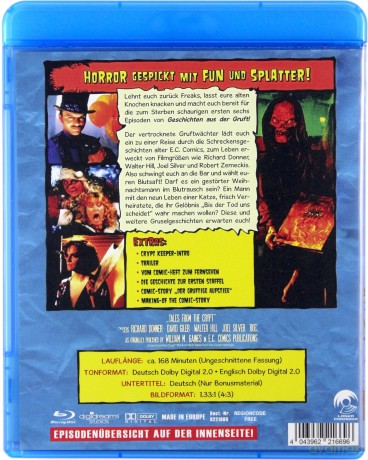 Tales From the Crypt Season 1 (Opowieści z krypty) [Blu-Ray]