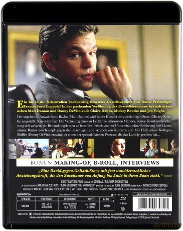 The Rainmaker (Zaklinacz deszczu) [Blu-Ray]