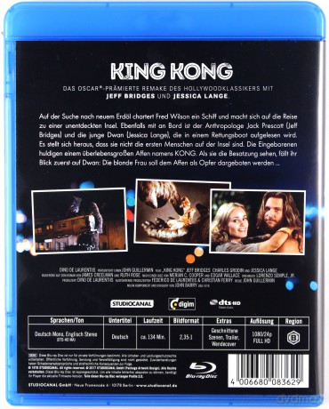 King Kong [Blu-Ray]