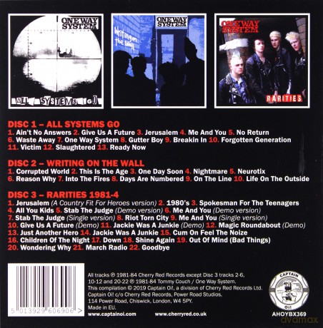 One Way System: 1981-84 [3CD]