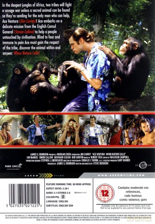 Ace Venture: When Nature Calls (Zew Natury) [DVD]