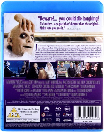 Addams Family Values (Rodzina Adamsów 2) [Blu-Ray]
