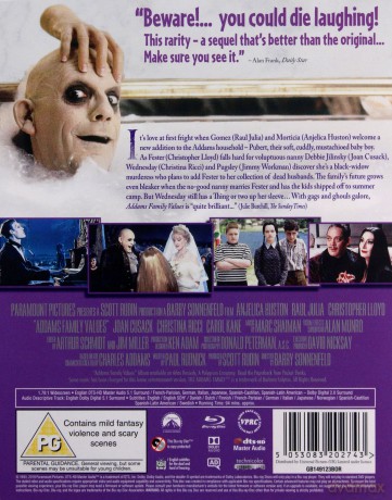 Addams Family Values (Rodzina Adamsów 2) [Blu-Ray]
