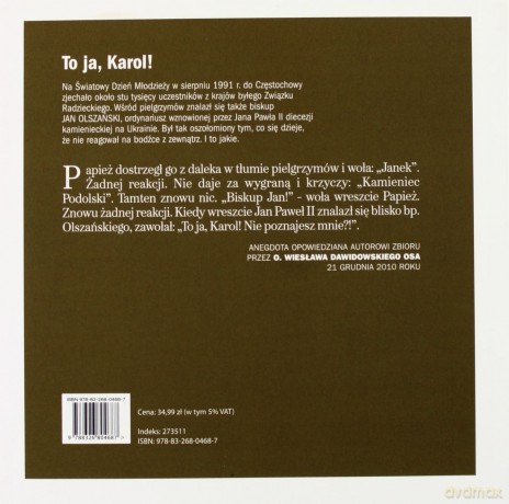 To ja, Karol. Nie poznajesz mnie?! - Grzegorz Polak [książka]