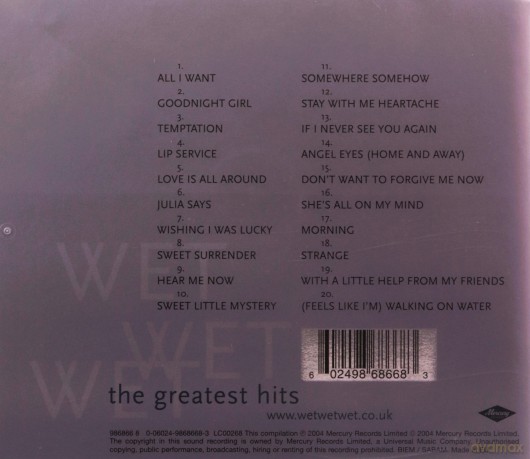 Wet Wet Wet: Best Of [CD]