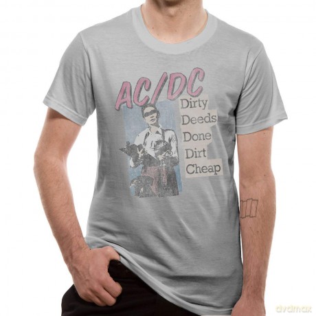 AC/DC: Dirty Deeds Done Cheap, Silver (XL) [T-Shirt]