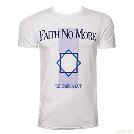 Faith No More: We Care A Lot, White (M) [T-Shirt]