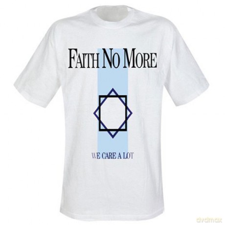 Faith No More: We Care A Lot, White (XL) [T-Shirt]