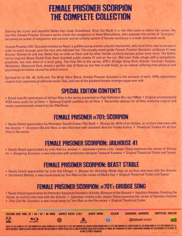Female Prisoner Scorpion [4xBlu-Ray]