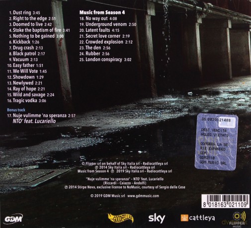Gomorra - La Serie soundtrack (Mokadelic) [CD]