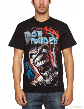 Iron Maiden: Wildest Dreams Vortex, Black (L) [T-Shirt]