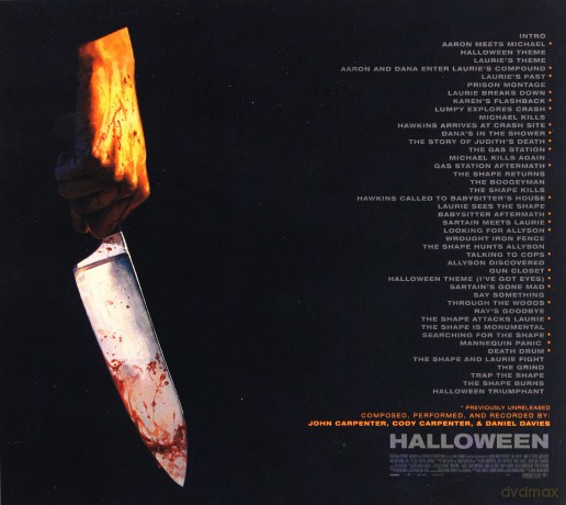 Halloween soundtrack (Expanded) [CD]