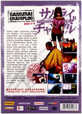 Samurai Champloo (odcinki 13-19) [DVD]
