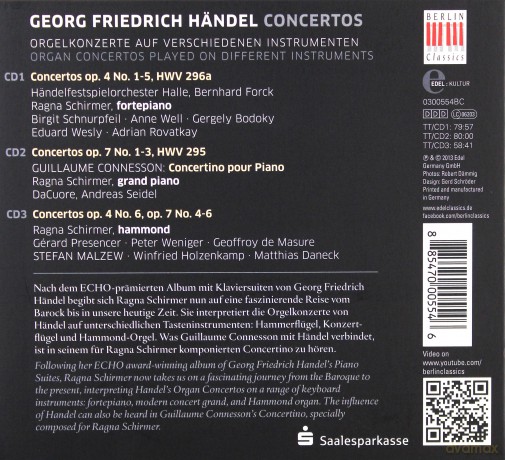 Ragna Schirmer: Haydn/Piano Concertos [3CD]