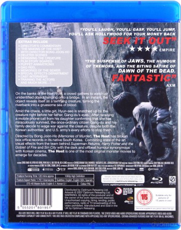 The Host (Potwór) [Blu-Ray]