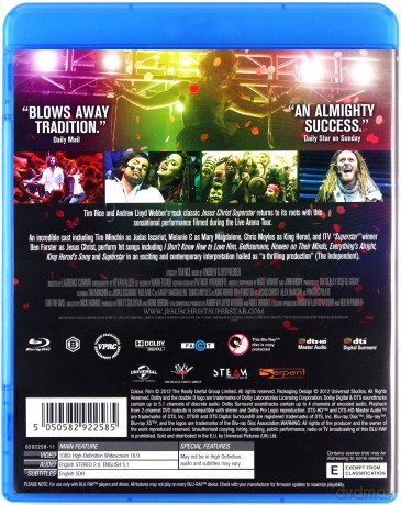 Jesus Christ Superstar Live Arena Tour 2012 [Blu-Ray]