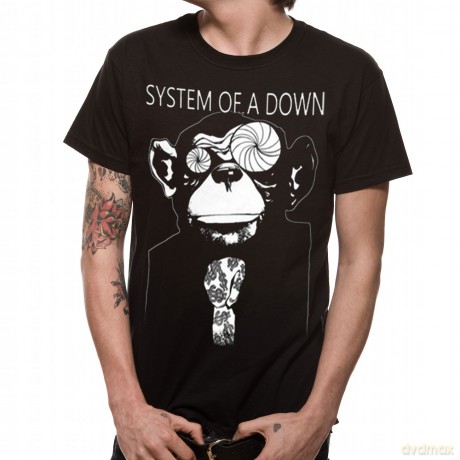 System Of A Down: Monkey, Black (M) [T-Shirt]
