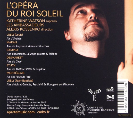 Les Ambassadeurs Alexis Kossenko: Lopera Du Roi Soleil (digipack) [CD]