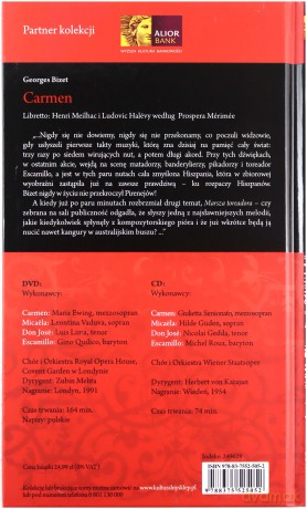 Wielkie Opery 1: Carmen (booklet) [DVD]+[CD]