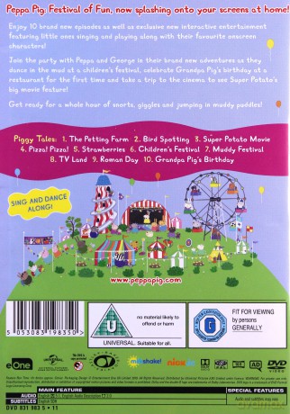 Peppa Pig: Festival Of Fun [DVD]