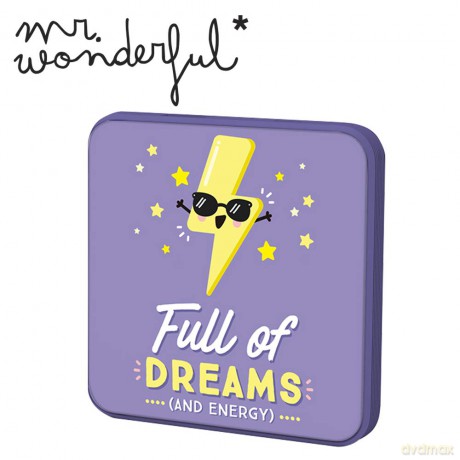 Mr. Wonderful: Power Bank Layer 4000Mah Dreams
