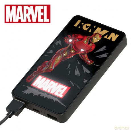 Marvel: Power Bank Lumina 6000mAh Iron Man