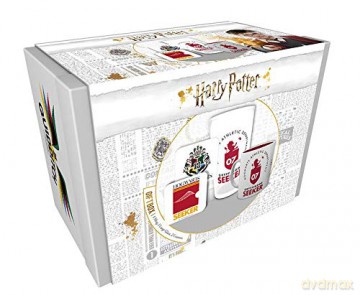 Harry Potter: Quidditch Zestaw: kubek, szklanka, 2 podkładki