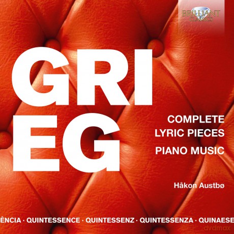 Hakon Austbo: Quintessence Grieg: Complete Lyric Pieces. Piano Music [5CD]