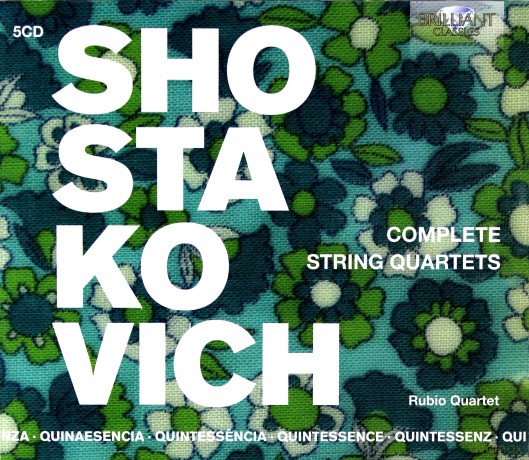 Rubio Quartet: Quintessence Shostakovich: Complete String Quartets [5CD]