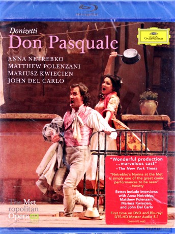 Anna Netrebko: Donizetti: Don Pasquale [Blu-Ray]