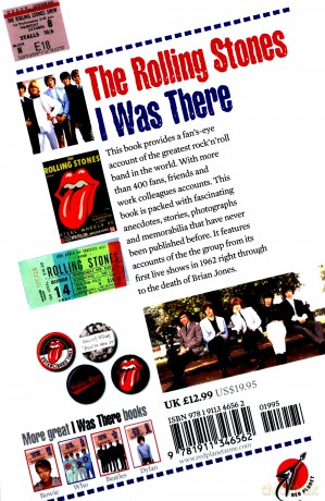 The Rolling Stones: Rolling Stones I Was There [KSIĄŻKA]