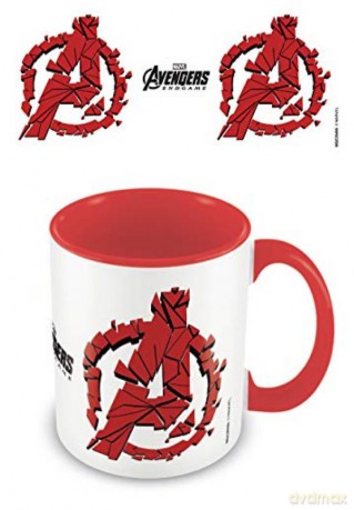 Avengers Endgame: Shattered Logo (Red Coloured Inner) kubek