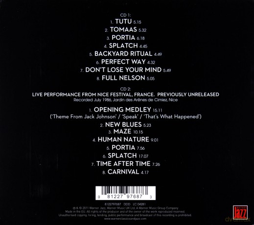 Miles Davis: Tutu DeLuxe Edition (digipack) [2CD]