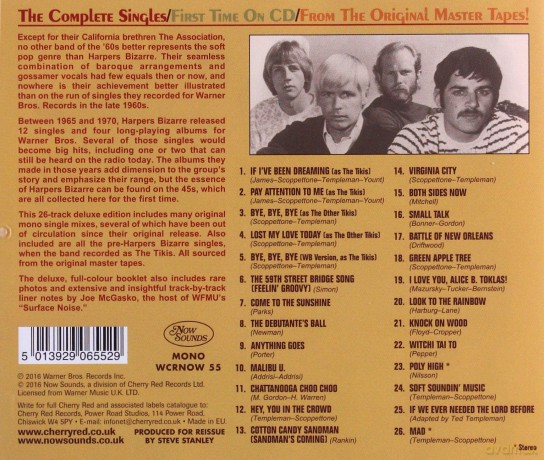 Harpers Bizarre: The Complete Singles Collection 1965-1970 [CD]