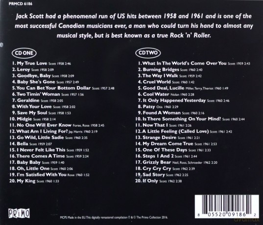 Jack Scott: The Essential Recordings [2CD]
