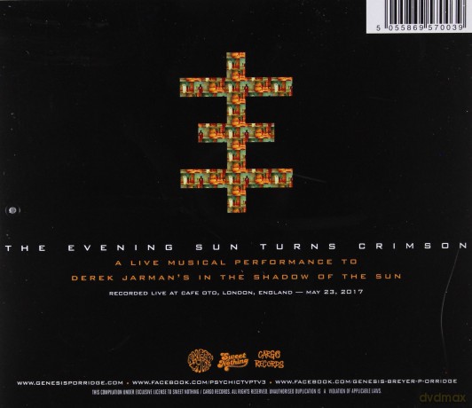 Psychic Tv: The Evening Sun Turns Crimson [CD]